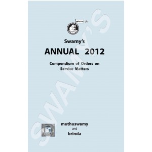 Swamy's Annual 2012 Orders on Service Matters (C-112)